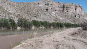 Pole Planting along the riparian zone, May 2012